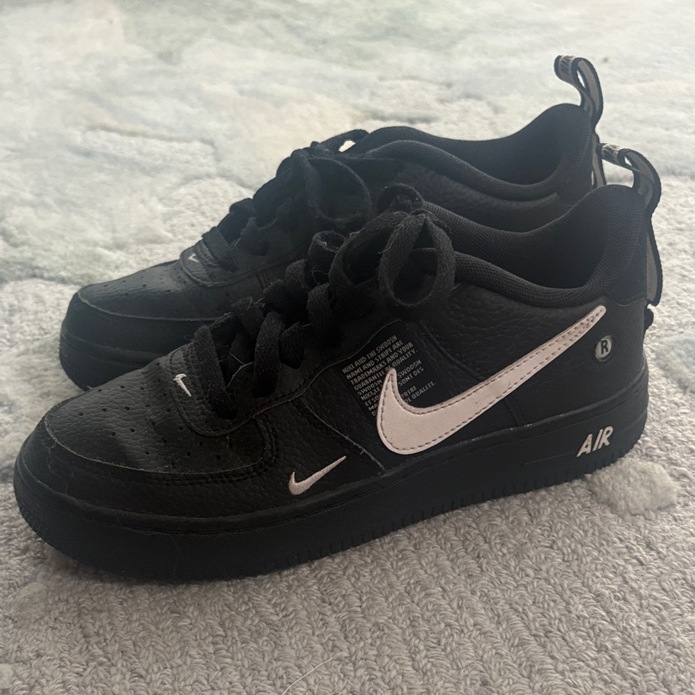 Nike Black and White Air Sneakers